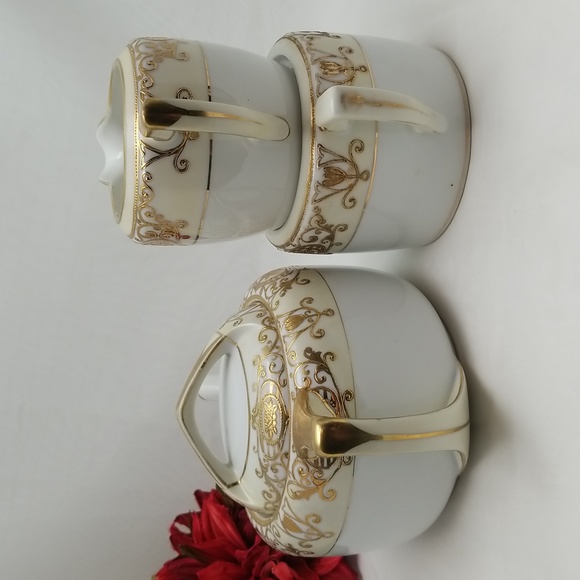 Noritake Christmas Ball Tea Set - Picture 11 of 16